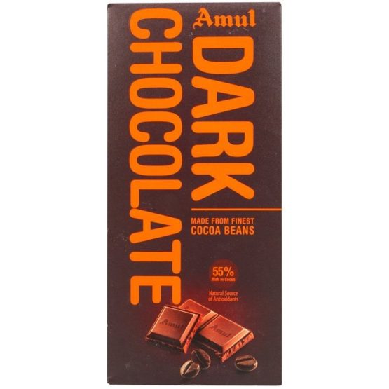 Amul Dark 55% Chocolate Bar 150G