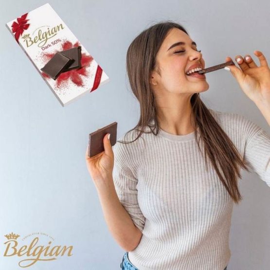 Belgian 50% Dark Chocolate Bar 100G