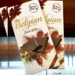 Belgian 85% Dark Chocolate Bar 100G