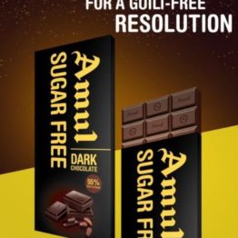 Amul Sugar Free Dark Chocolate 150G