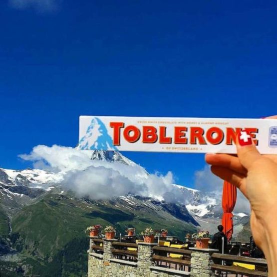 Toblerone Swiss White 100G