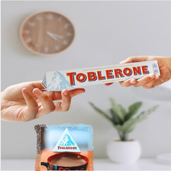 Toblerone Swiss White 100G