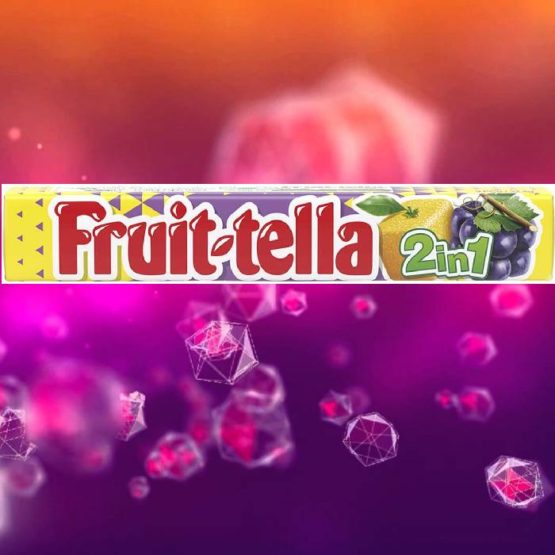 Fruittella 2 in 1 Grape Lemon