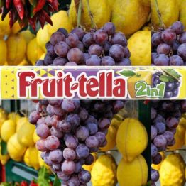 Fruittella 2 in 1 Grape Lemon