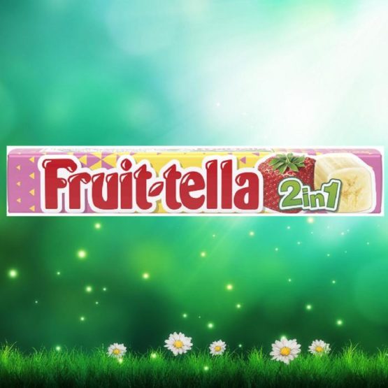 Fruittella 2 in 1 Strawberry Banana
