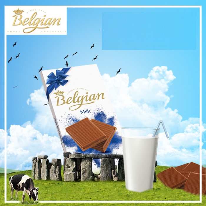 Belgian Milk Chocolate Bar 100G