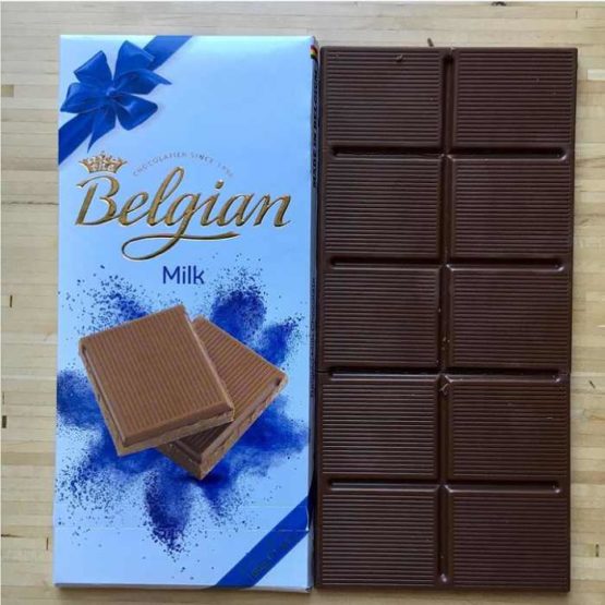 Belgian Milk Chocolate Bar 100G