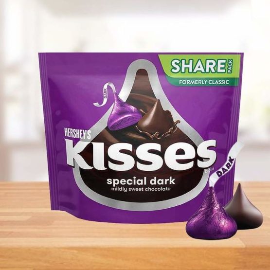 Hersheys Kisses Dark Imported 283G