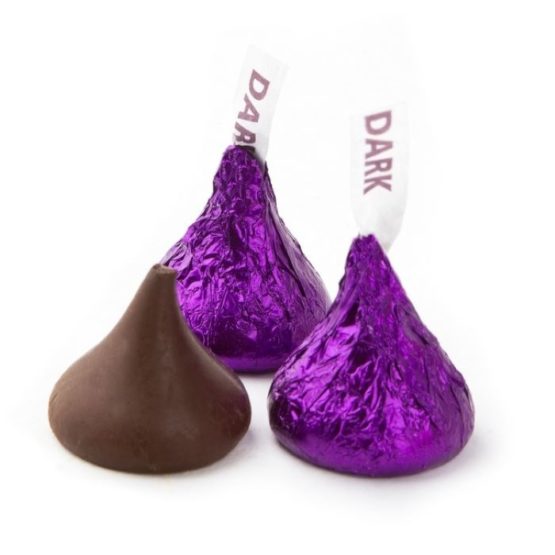 Hersheys Kisses Dark Imported 283G