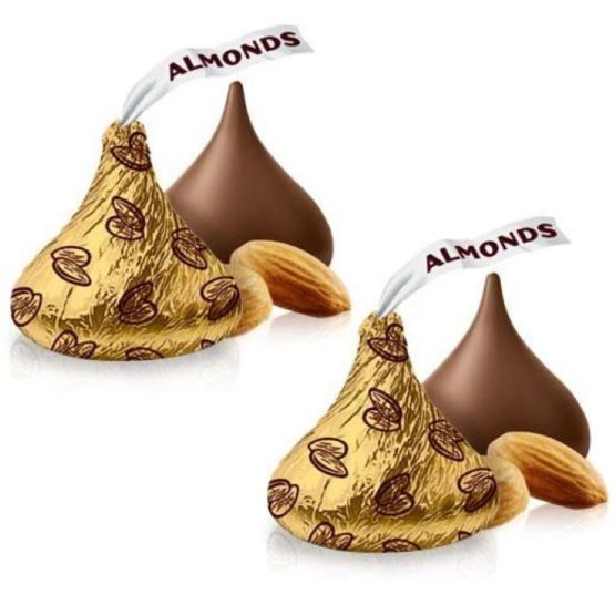 Hersheys Kisses Almonds Imported 283G