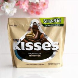 Hersheys Kisses Almonds Imported 283G
