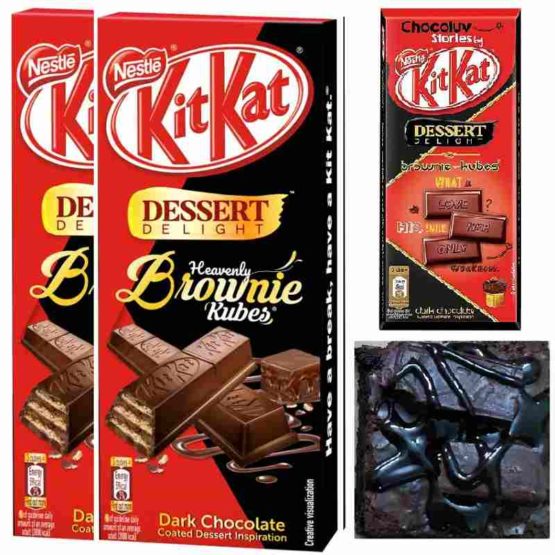 Kitkat Dessert Delight Brownie Kubes 50G