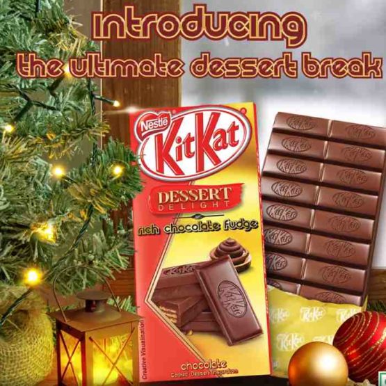 KitKat Dessert Delight Chocolate Fudge 150G