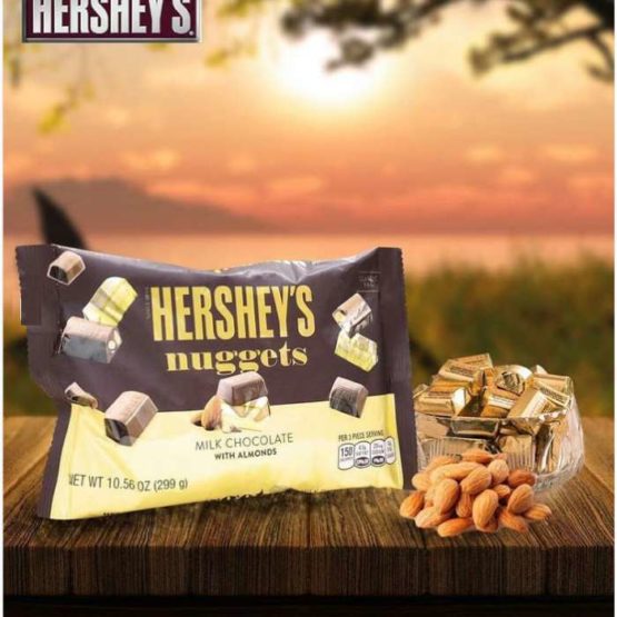 Hersheys Nuggets Milk With Almonds 286G