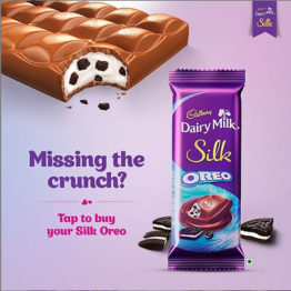 Cadbury Dairy Milk Silk Oreo 130G