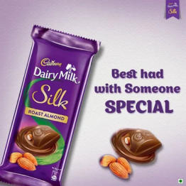 Cadbury Dairy Milk Silk Roasted Almond 143G