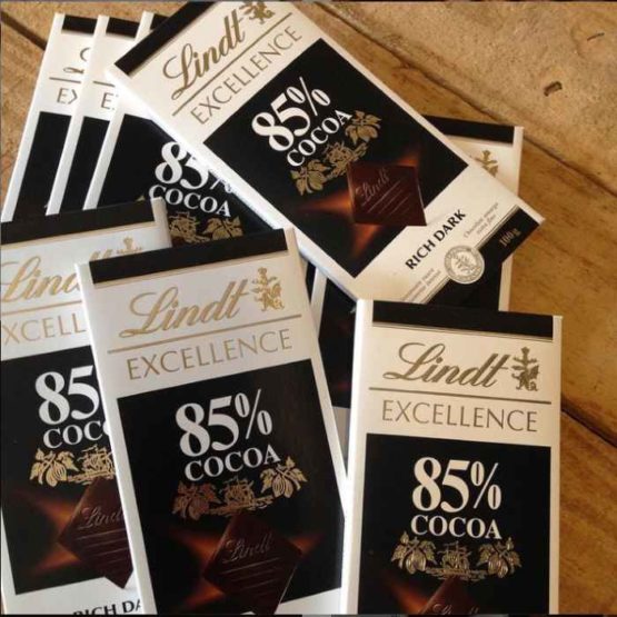 Lindt Excellence 85% Cocoa Dark Bar 100 G