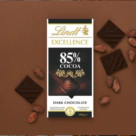 Lindt Excellence 85% Cocoa Dark Bar 100 G