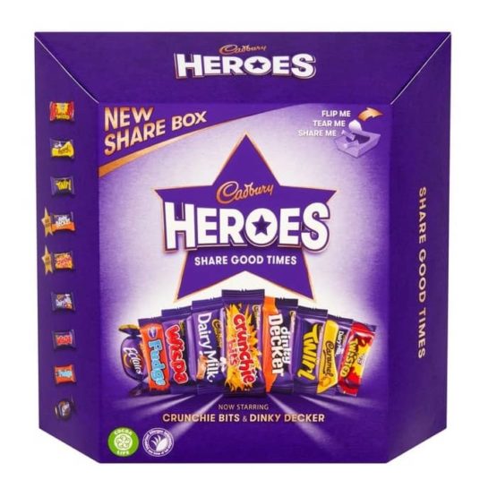 Cadbury Heroes Carton 385g