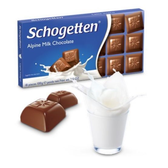 Schogetten Alpine Milk Chocolate 100G