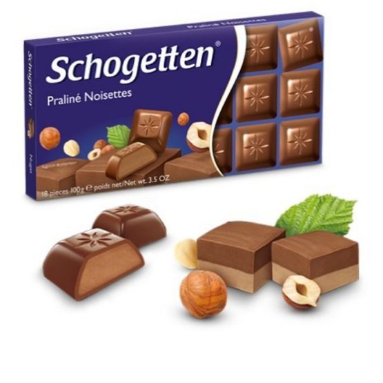 Schogetten Praline Noisettes 100G