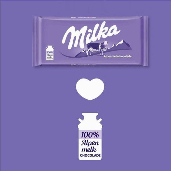 Milka Alpine Milk Bar 100G