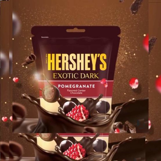 Hersheys Exotic Dark Pomegranate 100G