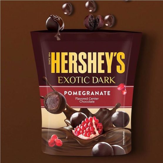 Hersheys Exotic Dark Pomegranate 100G