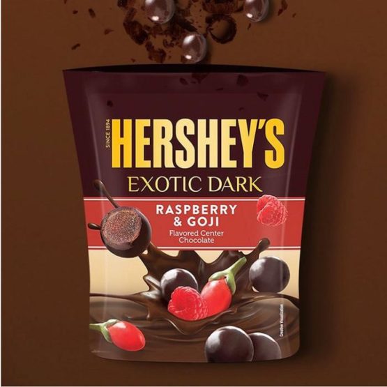 Hersheys Exotic Dark Raspberry & Goji 100G