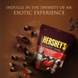 Hersheys Exotic Dark Raspberry & Goji 100G