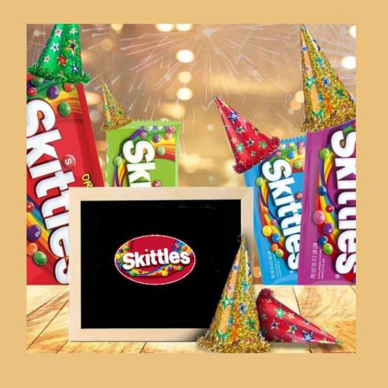 Skittles Combo of 4*45G (Fruits, Sours, Tropical & Wild Berry)