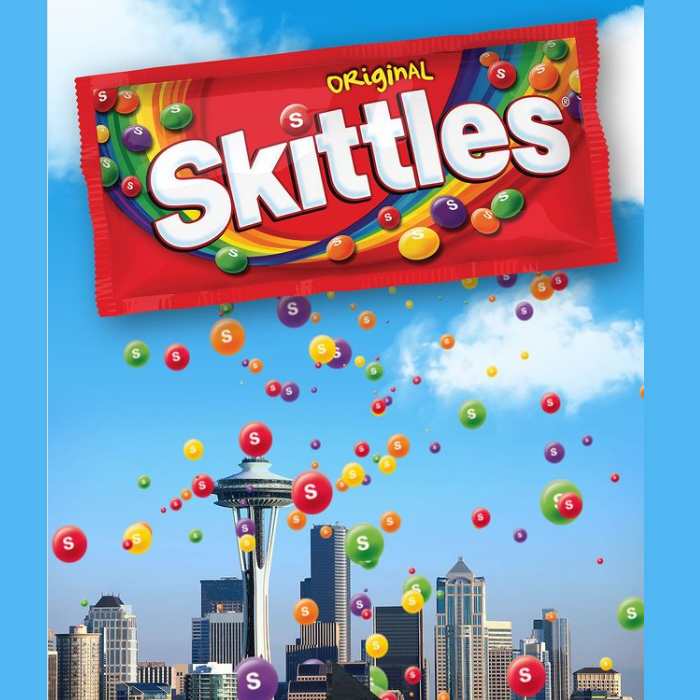 Skittles Fruits Candy 45G (Pack of 2)