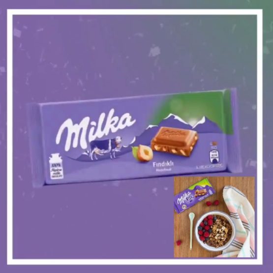 Milka Hazelnut Bar 100G