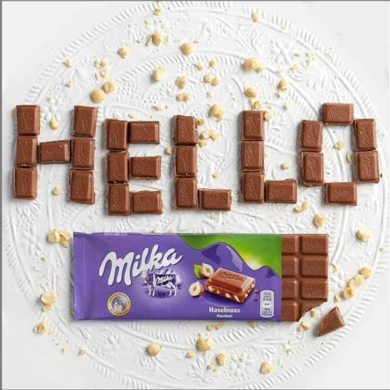 Milka Hazelnut Bar 100G