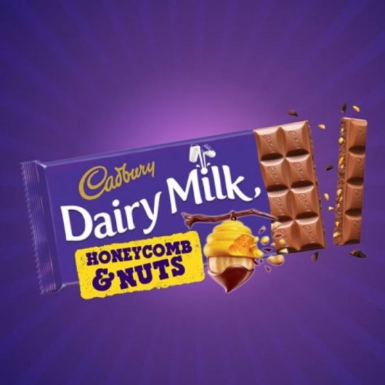 Dairy Milk HoneyComb & Nuts 165G