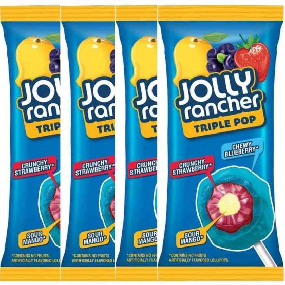 Jolly Rancher Triple LollyPop (8pcs)