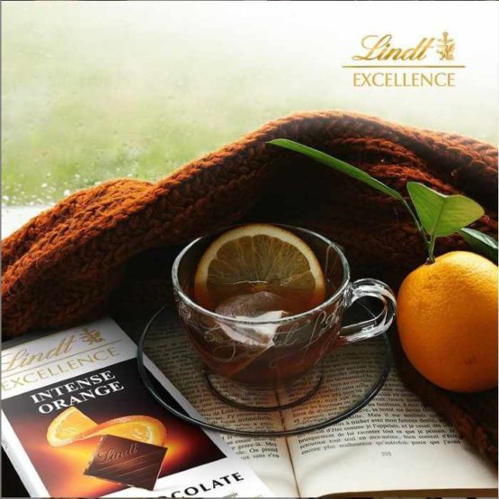 Lindt Excellence Intense Orange 100 G