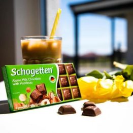 Schogetten Milk Chocolate with Hazelnut 100G