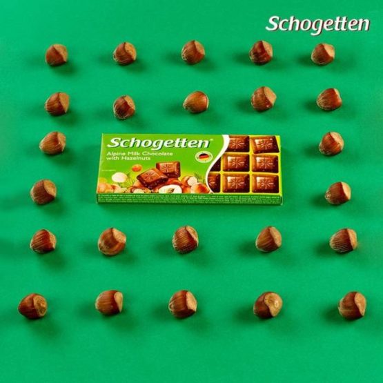 Schogetten Milk Chocolate with Hazelnut 100G