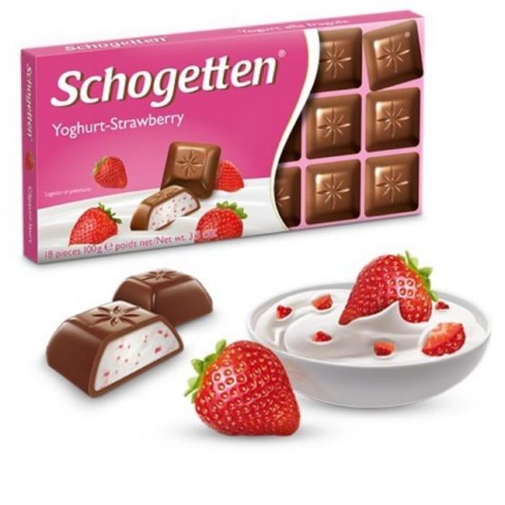 Schogetten Yogurt Strawberry 100G