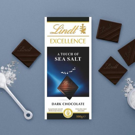 Lindt Excellence Sea Salt 100 G