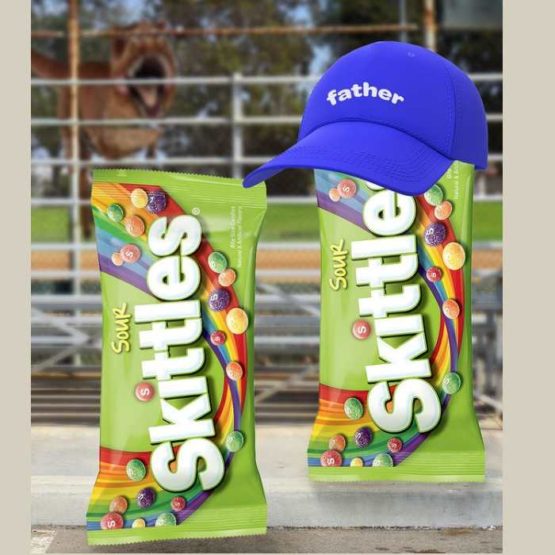 Skittles Sours Candy 45G (Pack of 2)