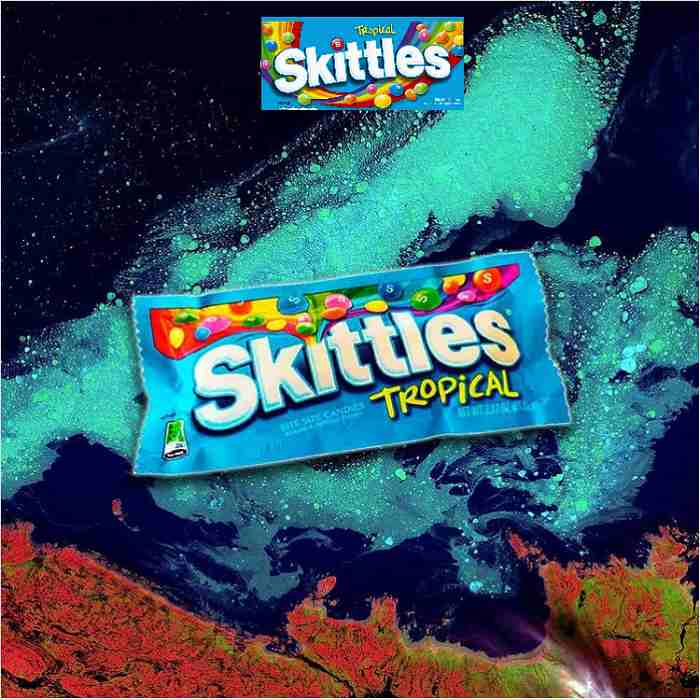 Skittles Tropical Candy 45G (Pack of 2)