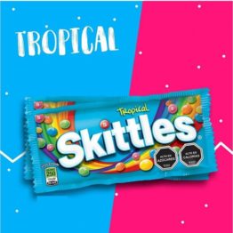 Skittles Tropical Candy 45G (Pack of 2)