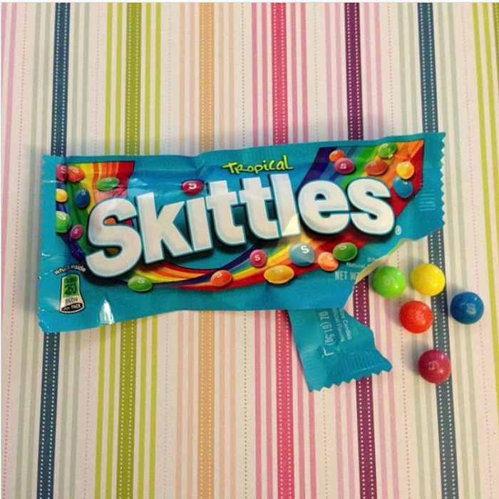 Skittles Tropical Candy 45G (Pack of 2)