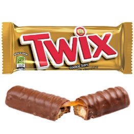 Twix Bar 50G (Pack of 4)