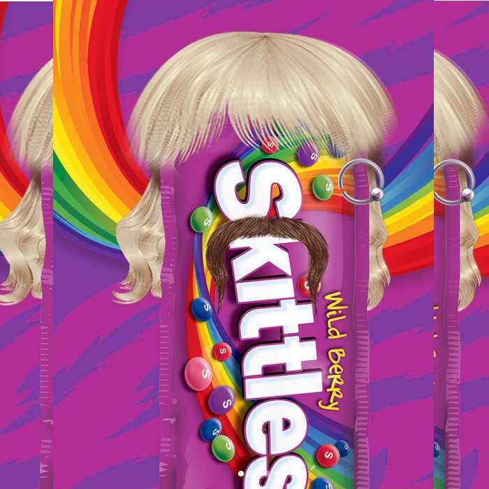 Skittles Wild Berry Candy 45G (Pack of 2)