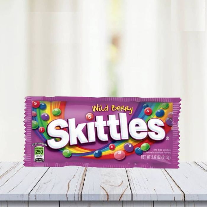 Skittles Wild Berry Candy 45G (Pack of 2)