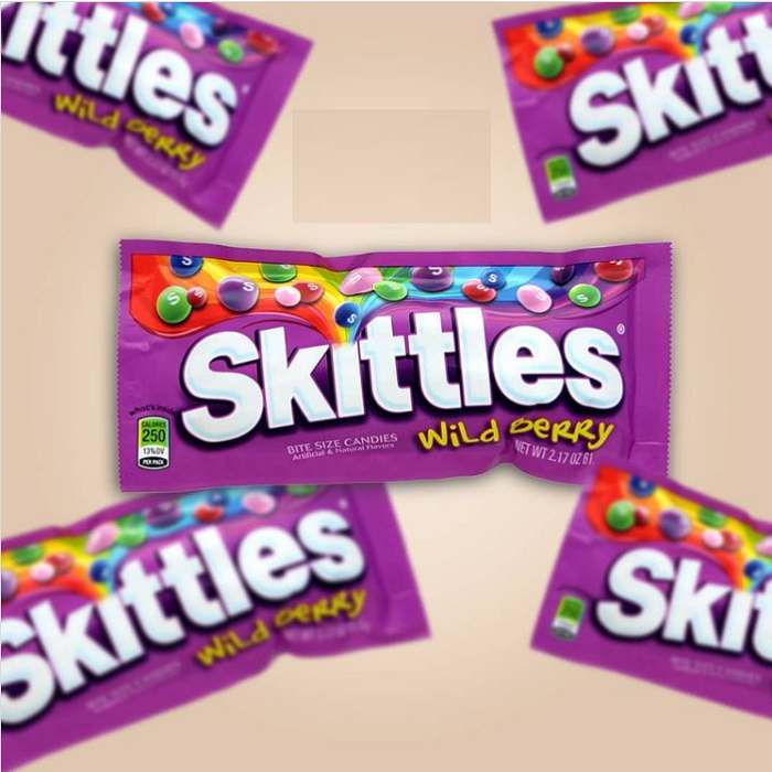 Skittles Wild Berry Candy 45G (Pack of 2)