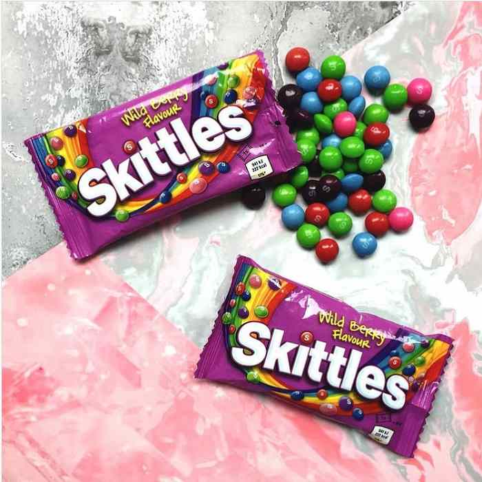 Skittles Wild Berry Candy 45G (Pack of 2)